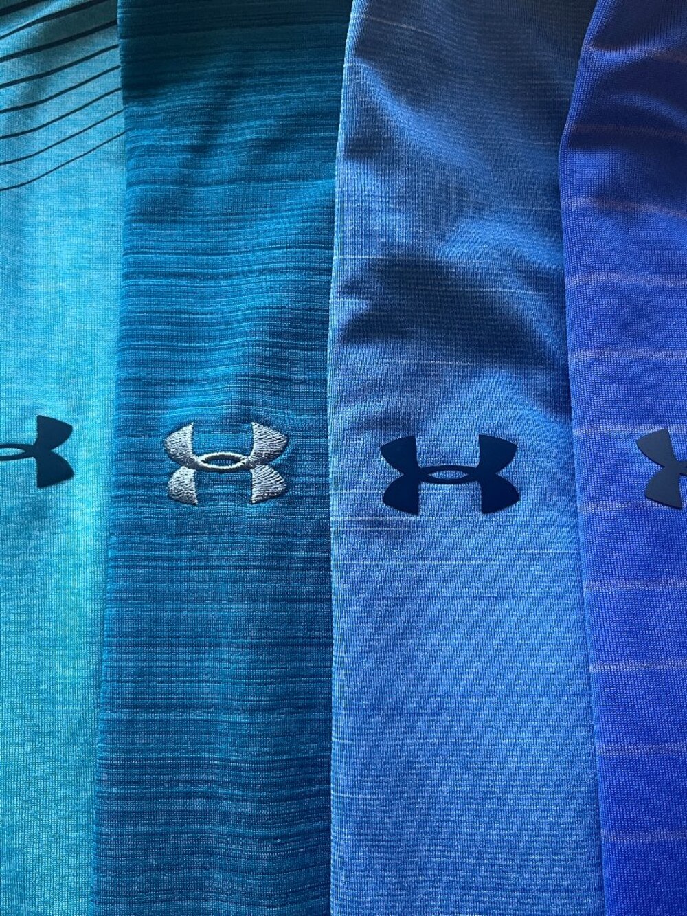 ⛳️ Under Armour Men’s Lot of 4 HeatGear Golf Polos L Multicolor Performance ⛳️